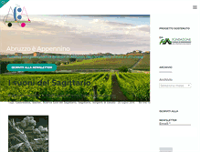 Tablet Screenshot of abruzzoeappennino.com